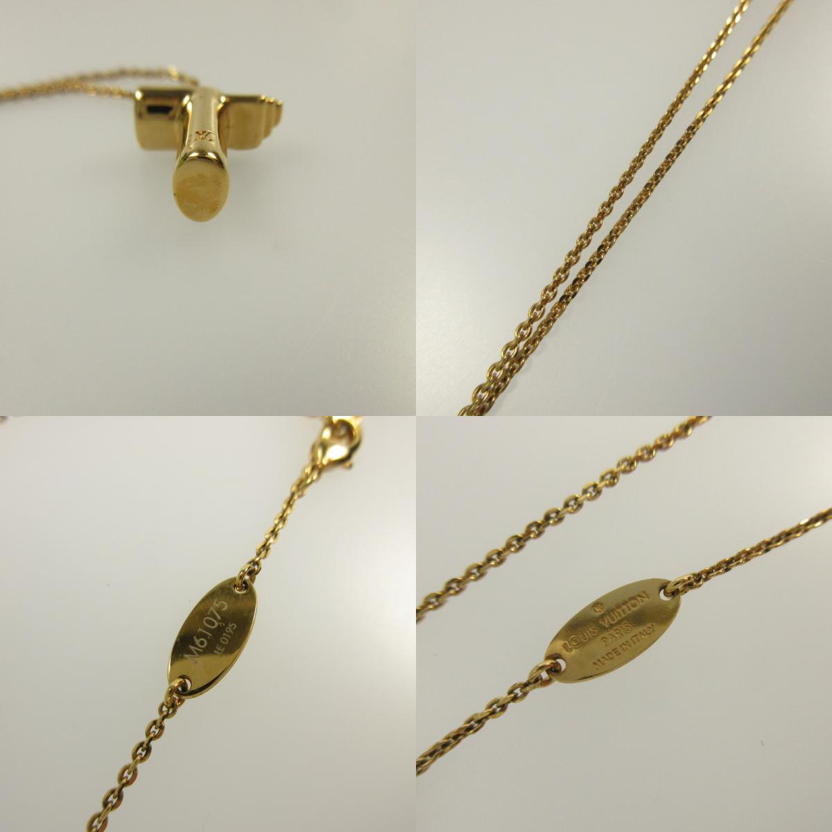 【中古】LOUIS VUITTON | ルイ・ヴィトン LV&ME T ネックレス M61075