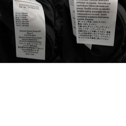 【中古】Mammut | マムート SEON IN CARDIGAN ダウンジャケット 1013-00653 ブラック サイズ：S