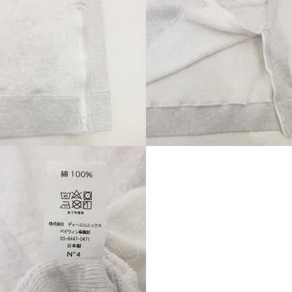 【中古】BEDWIN | ベドウィン CARPE DIEM HOODED SWEAT DAVID パーカー グレー サイズ：4