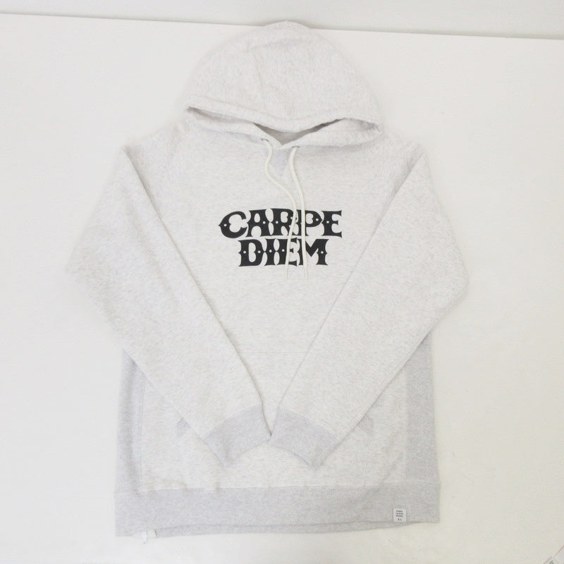 【中古】BEDWIN | ベドウィン CARPE DIEM HOODED SWEAT DAVID パーカー グレー サイズ：4