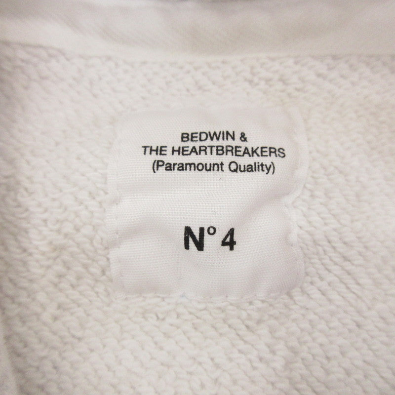 【中古】BEDWIN | ベドウィン CARPE DIEM HOODED SWEAT DAVID パーカー グレー サイズ：4