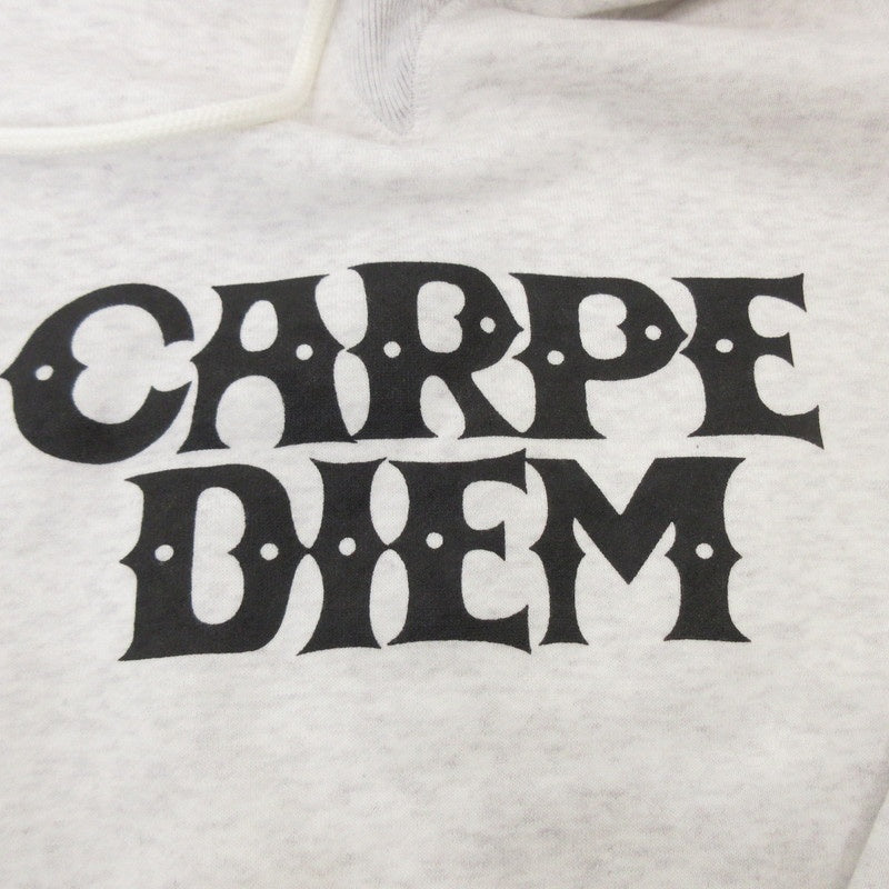 【中古】BEDWIN | ベドウィン CARPE DIEM HOODED SWEAT DAVID パーカー グレー サイズ：4