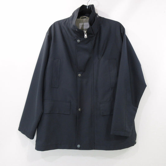 【中古】TOMORROWLAND | トゥモローランド シルクポリエステルツイル フィールドコート その他アウター 63-08-31-08005 ネイビー サイズ：S