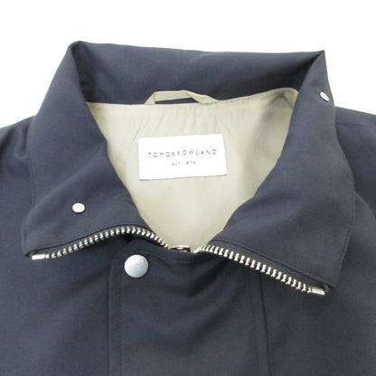 【中古】TOMORROWLAND | トゥモローランド シルクポリエステルツイル フィールドコート その他アウター 63-08-31-08005 ネイビー サイズ：S