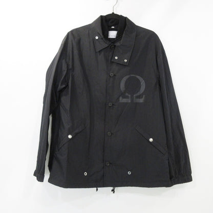 【中古】DIET BUTCHER SLIM SKIN | ダイエットブッチャースリムスキン COACH JACKET ナイロンジャケット DB82278201 ブラック サイズ：3