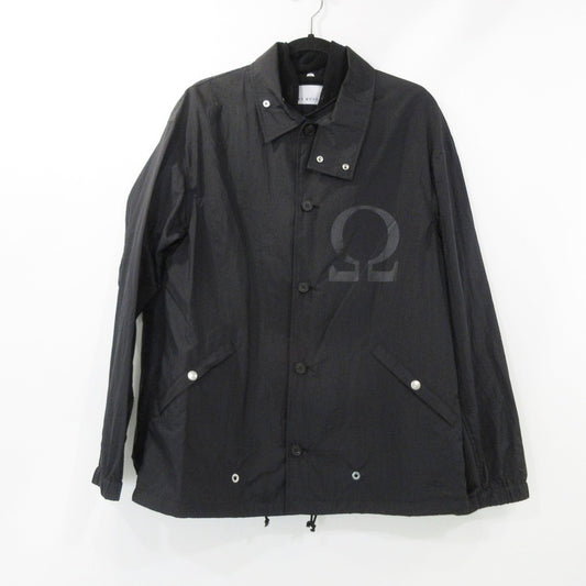 【中古】DIET BUTCHER SLIM SKIN | ダイエットブッチャースリムスキン COACH JACKET ナイロンジャケット DB82278201 ブラック サイズ：3