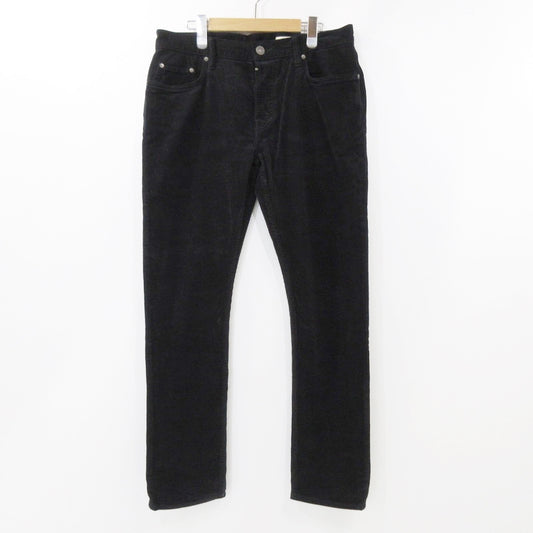 【中古】 Rex Corduroy Slim Jeans パンツ ME050X ブラック サイズ：32