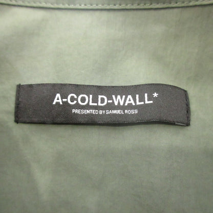 【中古】A-COLD-WALL | アコールドウォール GAUSSIAN OVERSHIRT ナイロンジャケット ACWMSH068 オリーブ サイズ：L