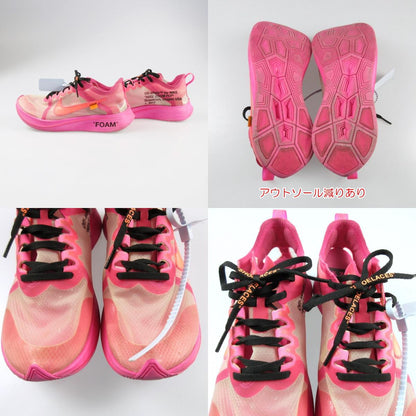 【中古】NIKE | ナイキ ZOOM FLY SP スニーカー AJ4588-600 ピンク 27cm