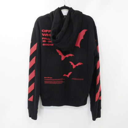 【中古】OFF-WHITE | オフホワイト パーカー OMBB034E19D25007 ブラック サイズ：M