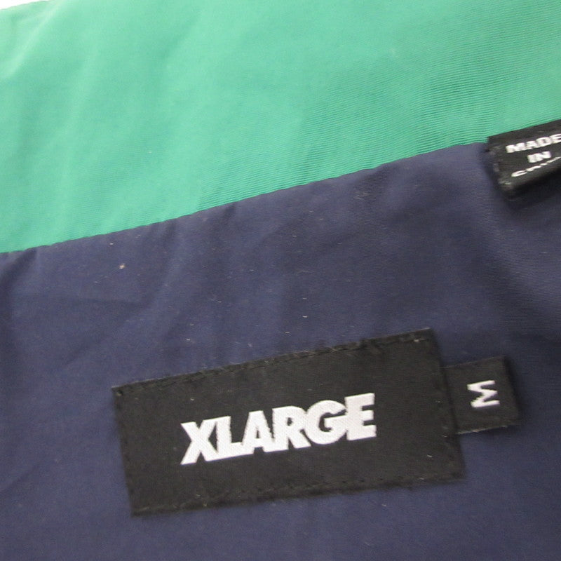 【中古】X-LARGE | エクストララージ NYLON SAILING JACKET ナイロンジャケット 101243021009 ネイビー サイズ：M
