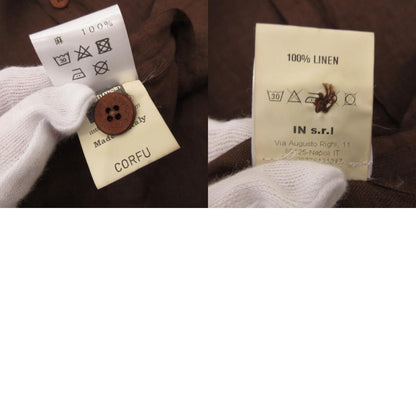 【中古】 Stefano 半袖シャツ 410161354035 ブラウン サイズ：48