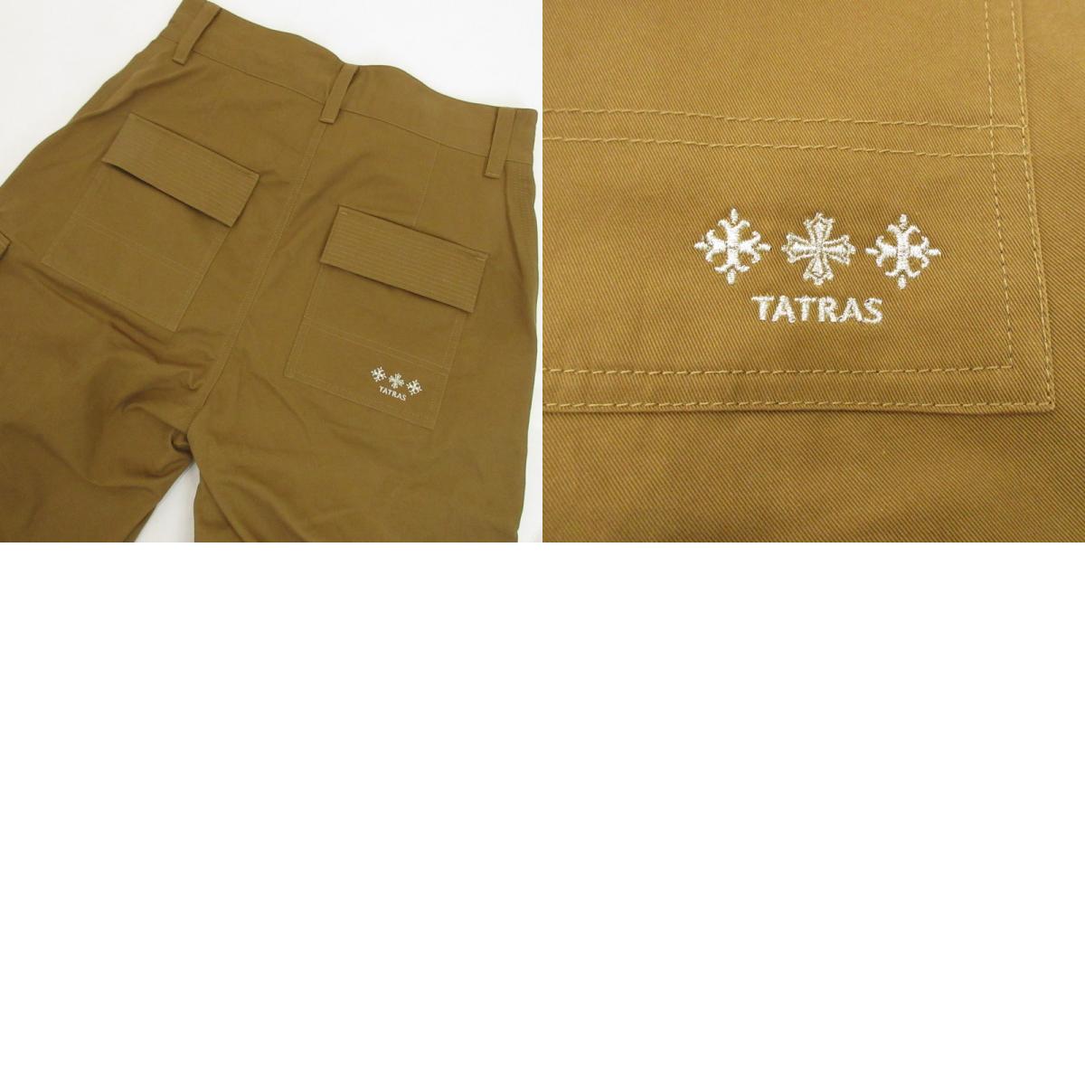 【中古】TATRAS | タトラス ANSEN カーゴパンツ MTME25S5111-S ブラウン サイズ：3