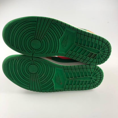 【中古】NIKE | ナイキ AIR JORDAN 1 MID WHEAT AND WATER MELON スニーカー DX4332-700 グリーン 30cm