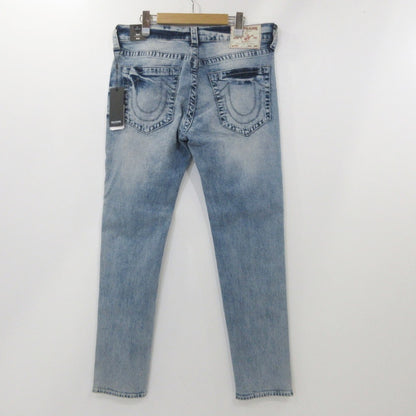 【中古】TRUE RELIGION | トゥルーレリジョン ROCCO NO FLAP SN W/RIPS デニムパンツ 107067-IXCR ブルー