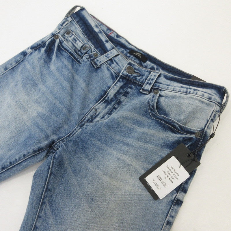 【中古】TRUE RELIGION | トゥルーレリジョン ROCCO NO FLAP SN W/RIPS デニムパンツ 107067-IXCR ブルー