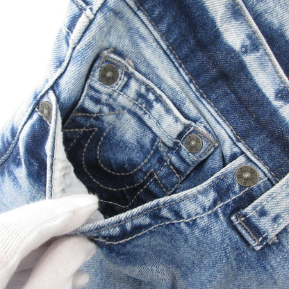 【中古】TRUE RELIGION | トゥルーレリジョン ROCCO NO FLAP SN W/RIPS デニムパンツ 107067-IXCR ブルー