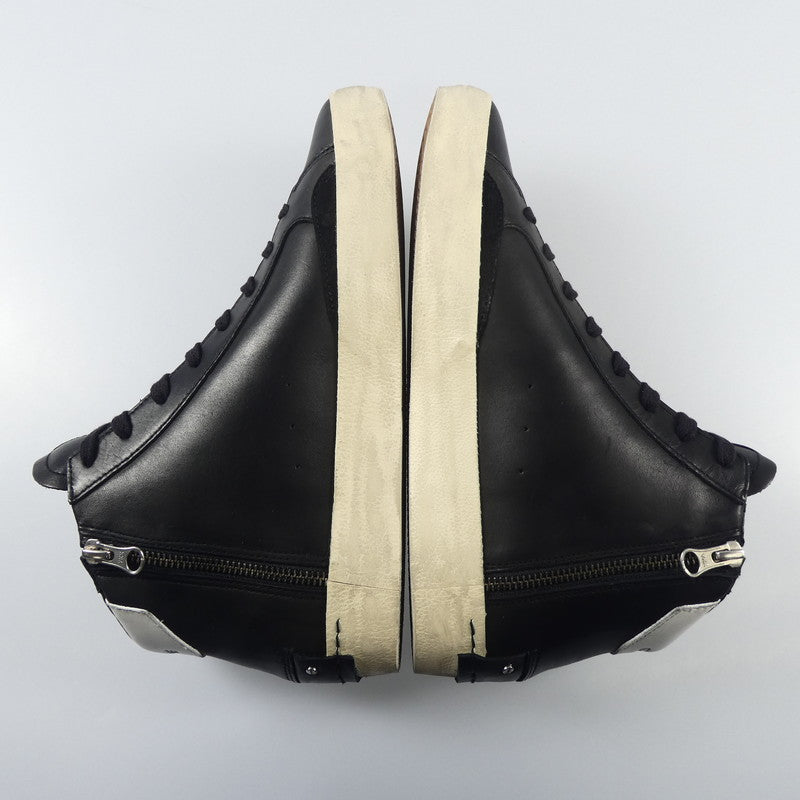 【中古】 DISTRESSED HIGH スニーカー 18070AA6.20 ブラック 26.5cm