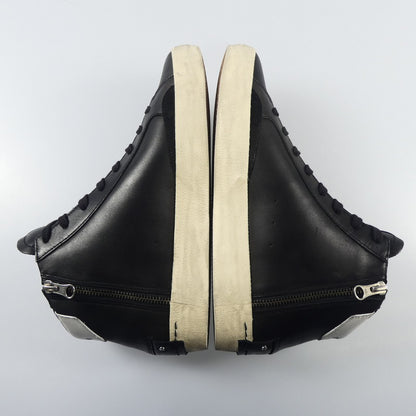 【中古】 DISTRESSED HIGH スニーカー 18070AA6.20 ブラック 26.5cm