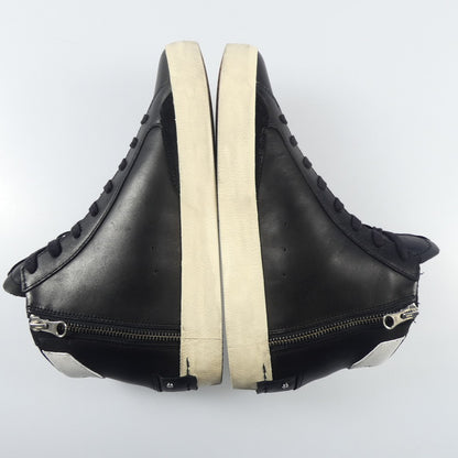 【中古】 DISTRESSED HIGH スニーカー 18070AA6.20 ブラック 26.5cm