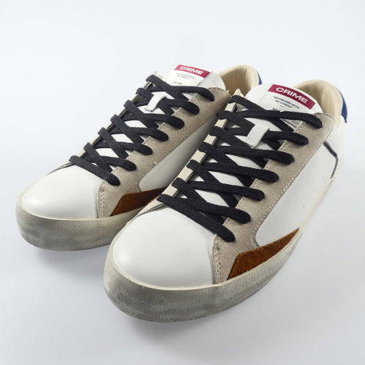 【中古】 DISTRESSED スニーカー 18004AA6.10 ホワイト 27.5cm