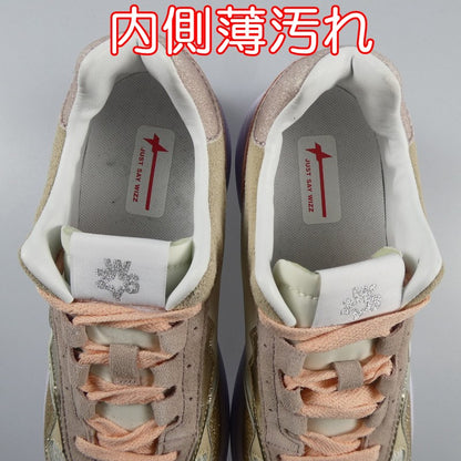 【中古】W6YZ | ウイズウィズ XENIA スニーカー 01-1Q20 ベージュ 22.5cm