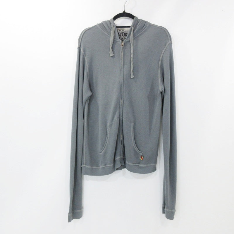 【中古】FREE CITY(聖林公司) | フリーシティ SUPERFLUFF LUX ZIP HOODIE パーカー グレー サイズ：3