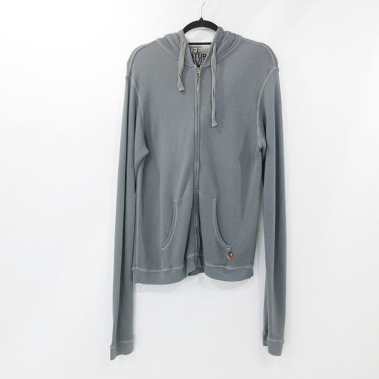 【中古】FREE CITY(聖林公司) | フリーシティ SUPERFLUFF LUX ZIP HOODIE パーカー グレー サイズ：3