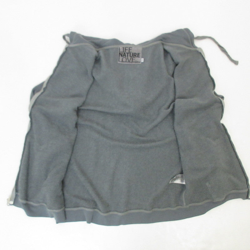 【中古】FREE CITY(聖林公司) | フリーシティ SUPERFLUFF LUX ZIP HOODIE パーカー グレー サイズ：3