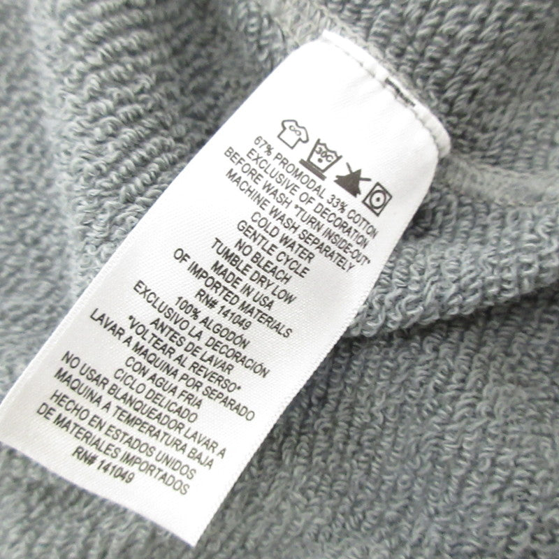【中古】FREE CITY(聖林公司) | フリーシティ SUPERFLUFF LUX ZIP HOODIE パーカー グレー サイズ：3