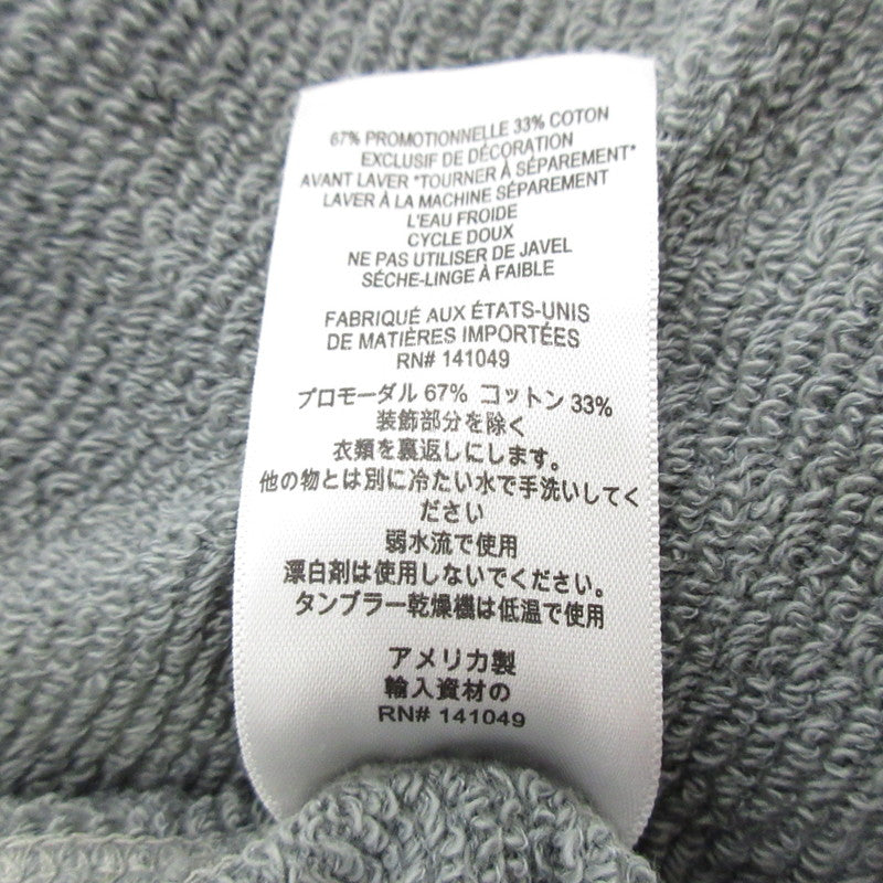 【中古】FREE CITY(聖林公司) | フリーシティ SUPERFLUFF LUX ZIP HOODIE パーカー グレー サイズ：3
