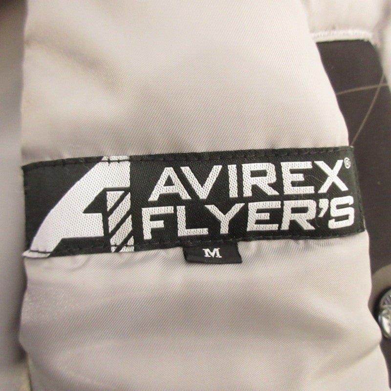 【中古】AVIREX | アヴィレックス FLIGHT JACKET WEATHER WATCHER 中綿ジャケット 6112127 サイズ：M