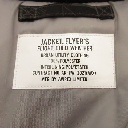 【中古】AVIREX | アヴィレックス FLIGHT JACKET WEATHER WATCHER 中綿ジャケット 6112127 サイズ：M