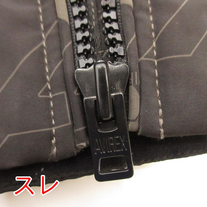 【中古】AVIREX | アヴィレックス FLIGHT JACKET WEATHER WATCHER 中綿ジャケット 6112127 サイズ：M