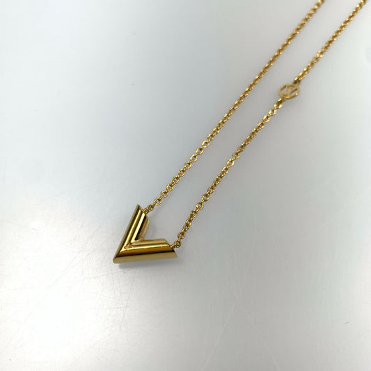 【中古】LOUIS VUITTON | ルイ・ヴィトン エセンシャルV ネックレス M00857