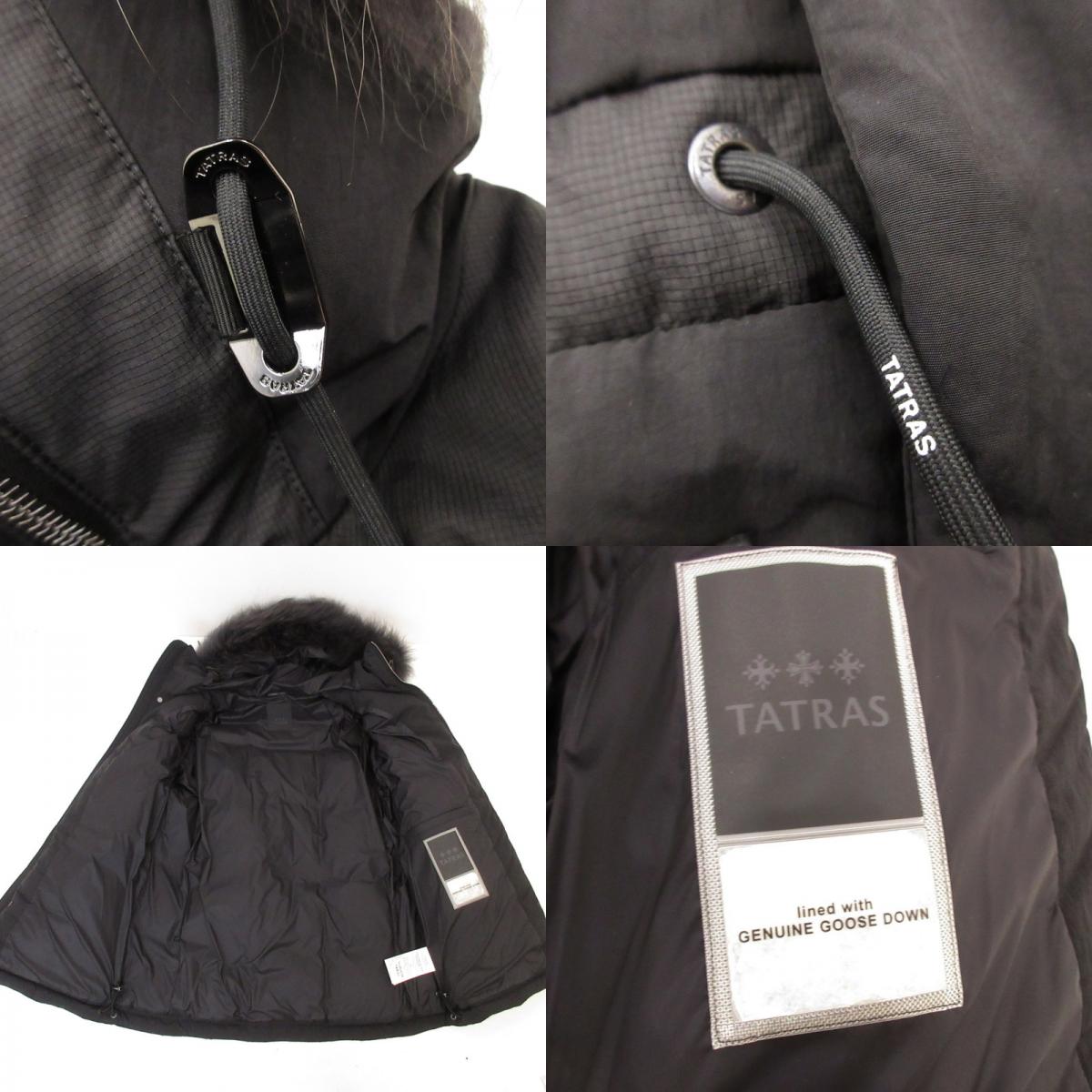 【中古】TATRAS | タトラス ALTIO ダウンジャケット MTA22A4836-D ブラック サイズ：2