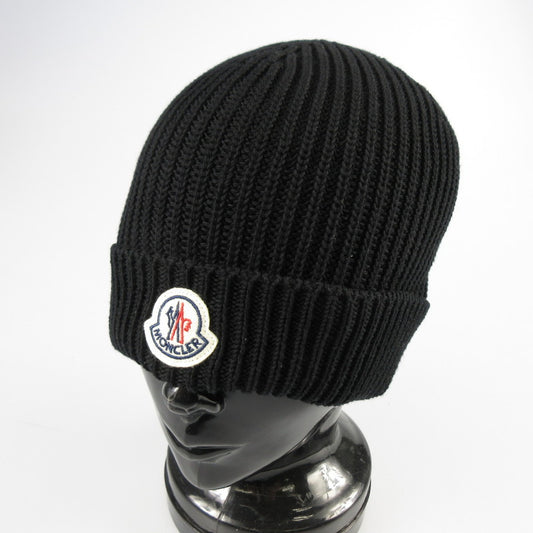 【中古】MONCLER | モンクレール ニットキャップ 3B00027 M1509 ブラック