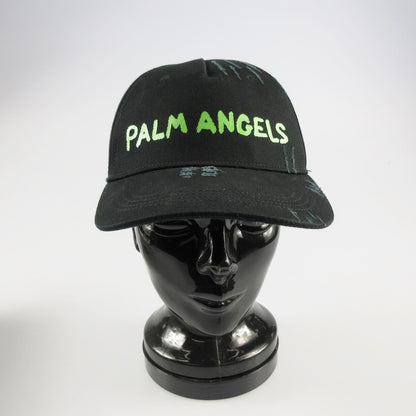 【中古】Palm Angels | パームエンジェルス CAPPELLO BASEBALL CAP キャップ PMLB094S24FAB001 国内正規品 2024S/S ブラック