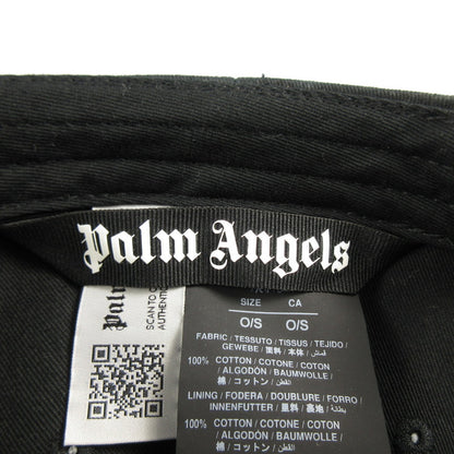 【中古】Palm Angels | パームエンジェルス CAPPELLO BASEBALL CAP キャップ PMLB094S24FAB001 国内正規品 2024S/S ブラック