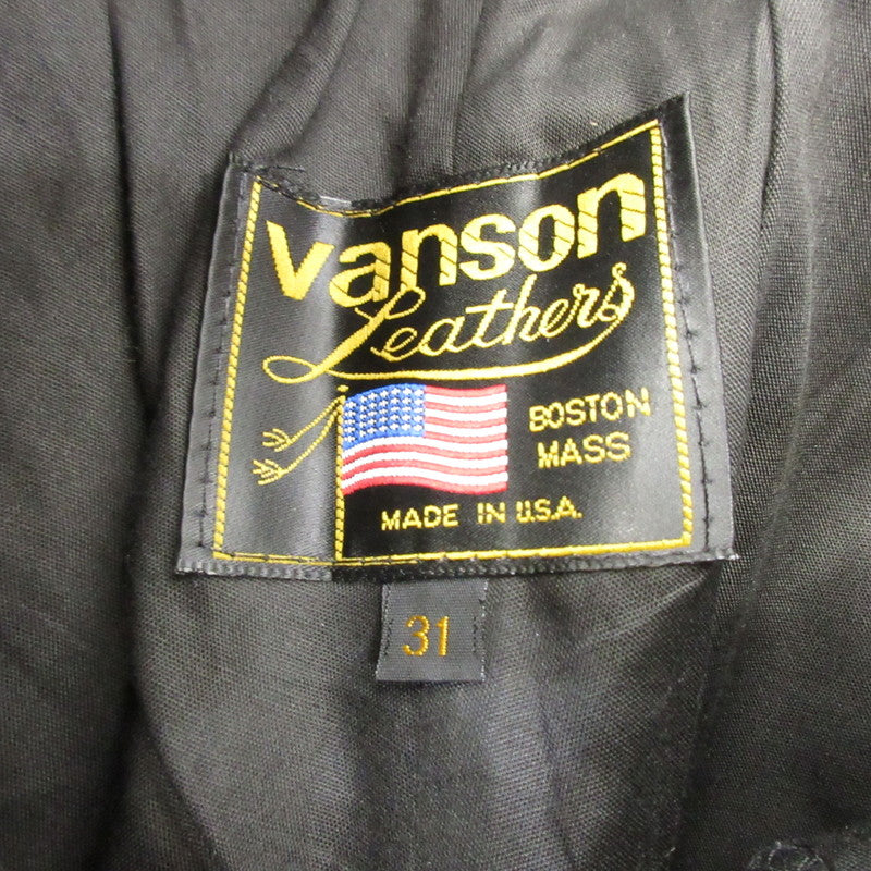 【中古】VANSON | バンソン パンツ サイズ：31 ブラック