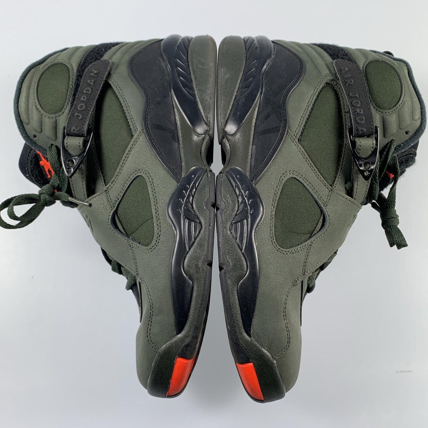 【中古】NIKE | ナイキ AIR JORDAN 8 RETRO スニーカー 305381-305 カーキ 27.5cm