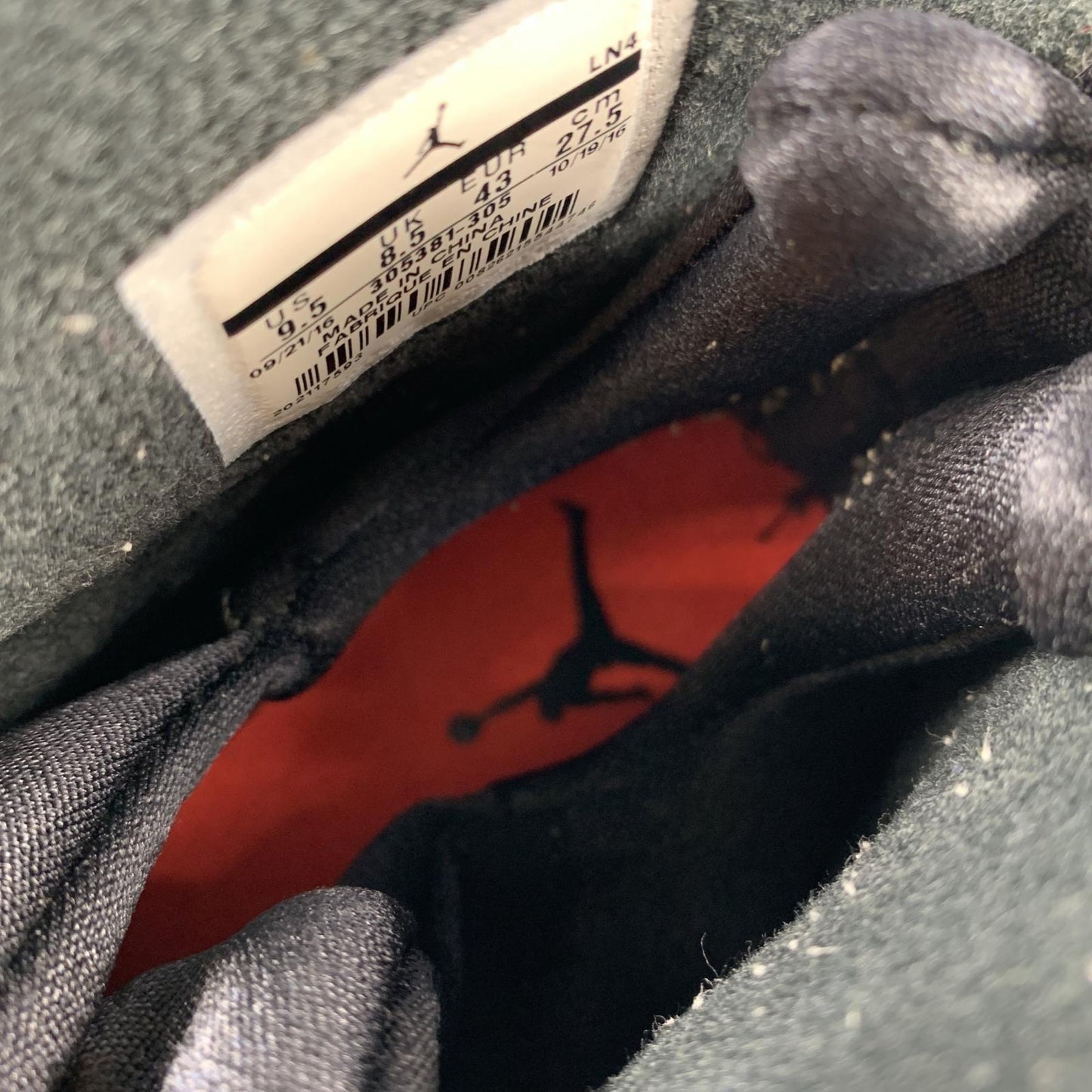 【中古】NIKE | ナイキ AIR JORDAN 8 RETRO スニーカー 305381-305 カーキ 27.5cm
