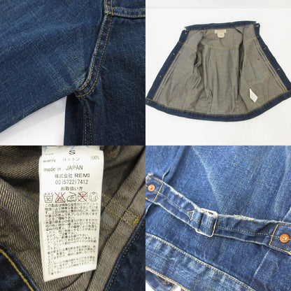【中古】REMI RELIEF | レミレリーフ S506 1st 大戦モデル デニム インディゴ サイズ：S