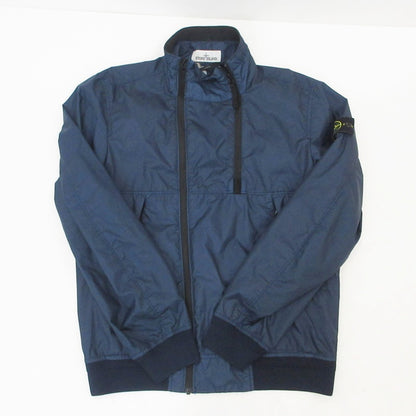 【中古】STONE ISLAND | ストーンアイランド 3L TC TWIN ZIP FUNNEL NECK JACKET ナイロンジャケット 721542323 ネイビー サイズ：S