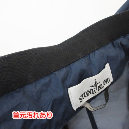 【中古】STONE ISLAND | ストーンアイランド 3L TC TWIN ZIP FUNNEL NECK JACKET ナイロンジャケット 721542323 ネイビー サイズ：S