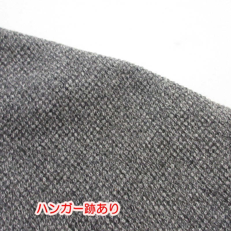 【中古】crepuscule | クレプスキュール Moss Stitch V-neck Cardigan カーディガン 2403-033 グレー サイズ：2