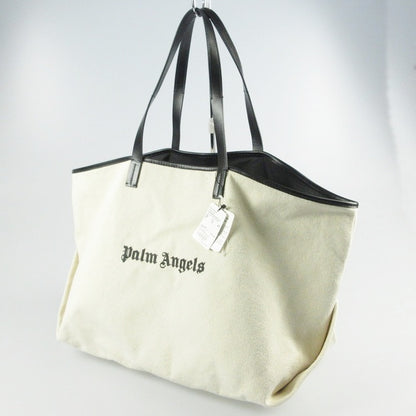【中古】Palm Angels | パームエンジェルス トートバッグ PWNA058F23FAB0010310 アイボリー