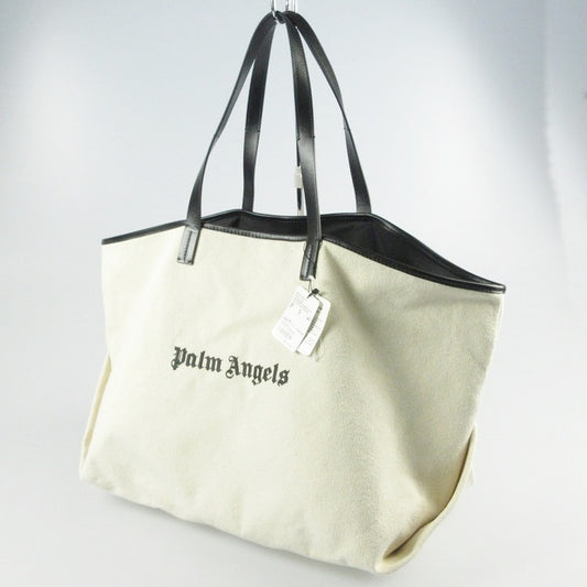 【中古】Palm Angels | パームエンジェルス トートバッグ PWNA058F23FAB0010310 アイボリー