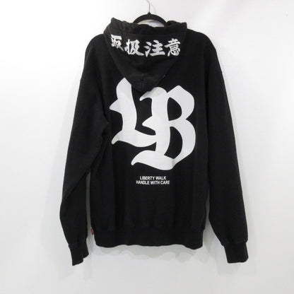 【中古】BlackEyePatch | ブラックアイパッチ パーカー ブラック サイズ：XL