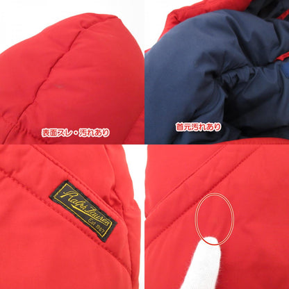【中古】POLO RALPH LAUREN | ポロ・ラルフローレン ダウンジャケット 323565518 レッド サイズ：L